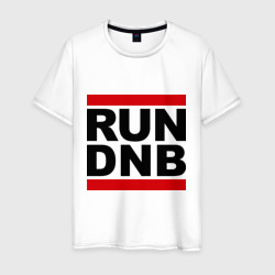 Run DNB – Мужская футболка хлопок с принтом купить со скидкой в -20%