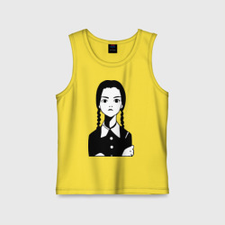 Детская майка хлопок Wednesday Addams