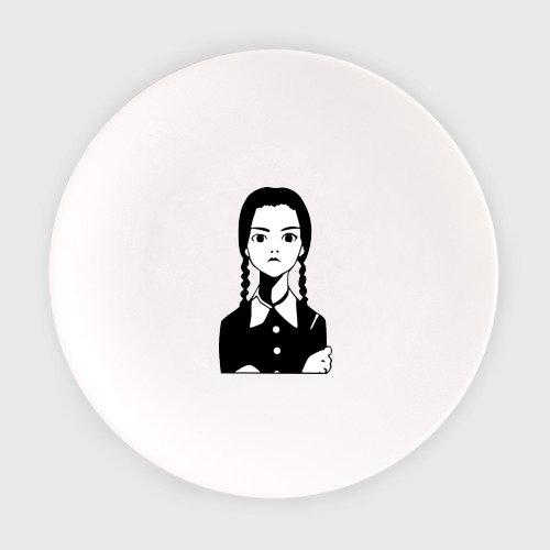 Тарелка Wednesday Addams