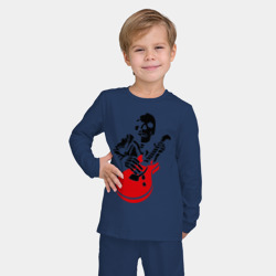 Детская пижама с лонгсливом хлопок Рок до смерти - фото 2