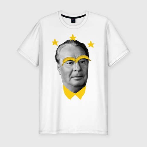 Мужская футболка хлопок Slim Брежнев