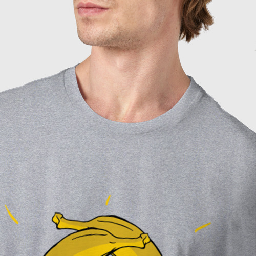 Мужская футболка хлопок Монро, цвет меланж - фото 6