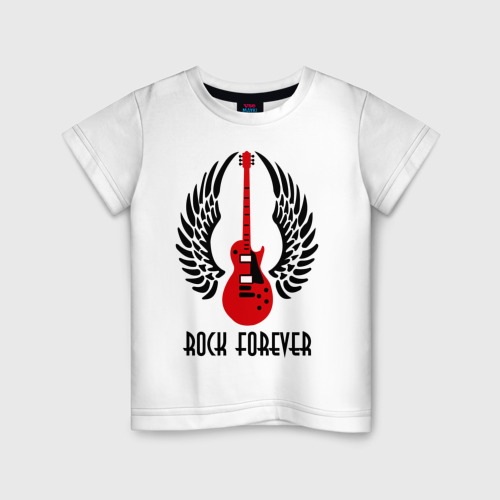 Детская Футболка Rock forever (Рок навсегда) (хлопок)