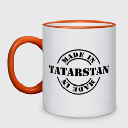 Кружка двухцветная Made in tatarstan