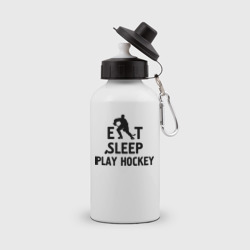 Бутылка спортивная Главное в жизни - есть, спать, играть в хоккей