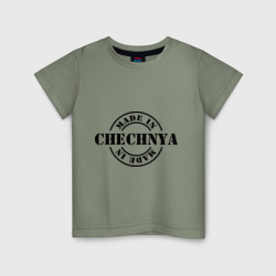 Детская футболка хлопок Made in Chechnya сделано в Чечне