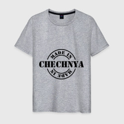 Мужская футболка хлопок Made in Chechnya сделано в Чечне