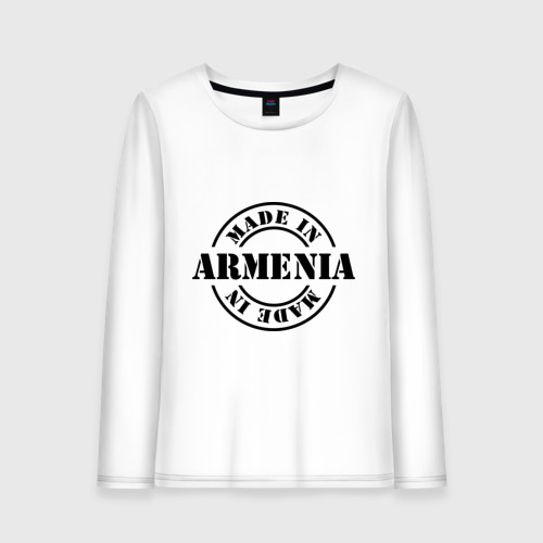 Женский лонгслив хлопок Made in Armenia (сделано в Армении)