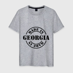 Мужская футболка хлопок Made in Georgia сделано в Грузии