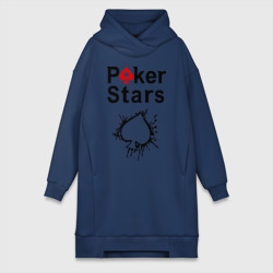 Платье-худи хлопок Poker Stars