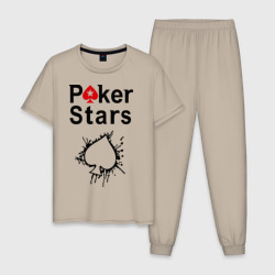 Мужская пижама хлопок Poker Stars