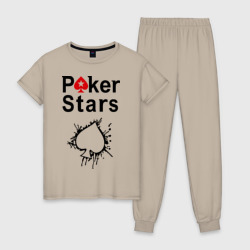 Женская пижама хлопок Poker Stars