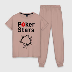 Женская пижама хлопок Poker Stars