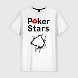 Мужская футболка хлопок Slim Poker Stars