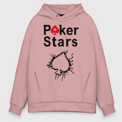 Мужское худи Oversize хлопок Poker Stars