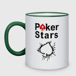 Кружка двухцветная Poker Stars