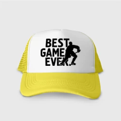 Кепка тракер с сеткой Лучшая игра когда-либо