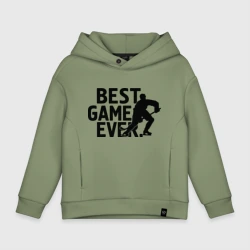 Детское худи Oversize хлопок Лучшая игра когда-либо