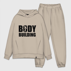 Мужской костюм oversize хлопок Bodybuilding Бодибилдинг