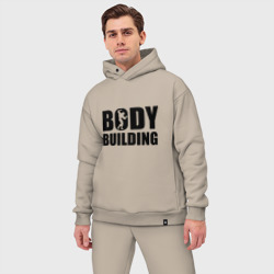 Мужской костюм oversize хлопок Bodybuilding Бодибилдинг - фото 2