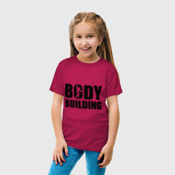 Детская футболка хлопок Bodybuilding Бодибилдинг - фото 2