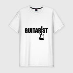 Мужская футболка хлопок Slim Гитарист