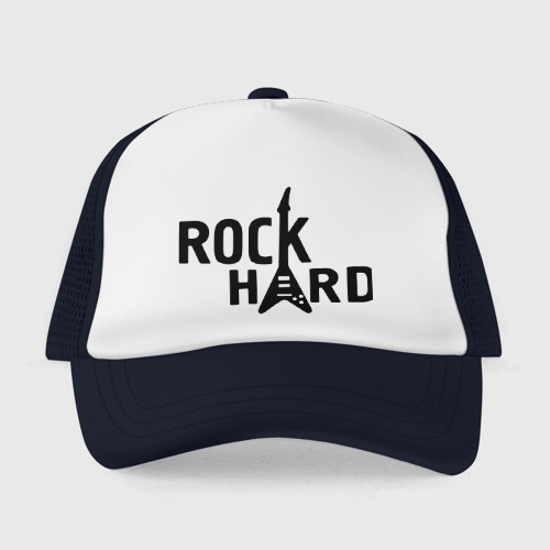 Детская кепка тракер Rock hard, цвет темно-синий - фото 2