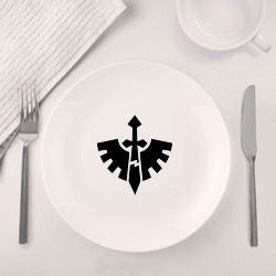 Набор: тарелка + кружка Тёмные Ангелы (Dark Angels) - фото 2