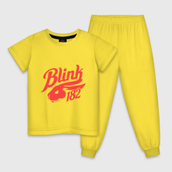 Детская пижама хлопок Blink 182
