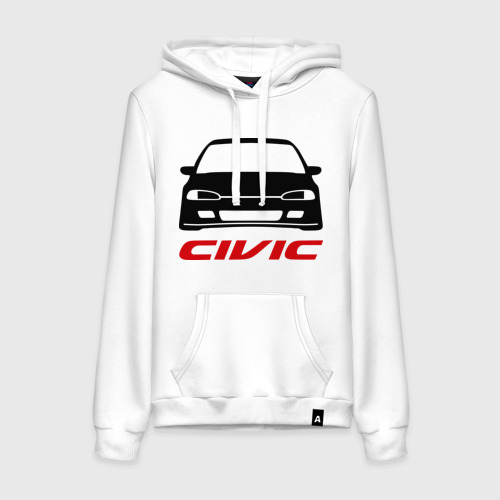 Женская толстовка хлопок honda civic