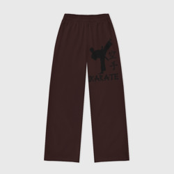 Женские брюки oversize без начеса хлопок Karate Карате