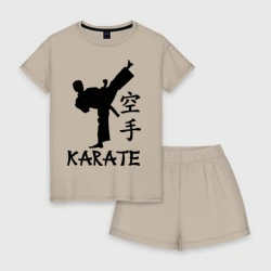 Женская пижама с шортиками хлопок Karate Карате
