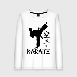 Женский лонгслив хлопок Karate Карате