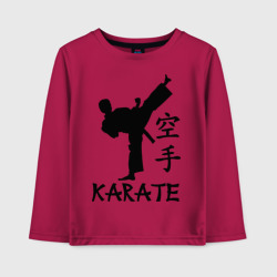 Детский лонгслив хлопок Karate Карате