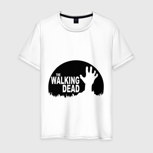 Мужская футболка хлопок The Walking Dead, цвет белый