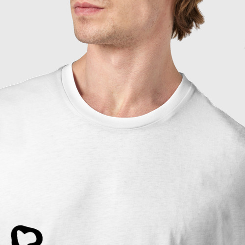 Мужская футболка хлопок Захвати печеньки, цвет белый - фото 6