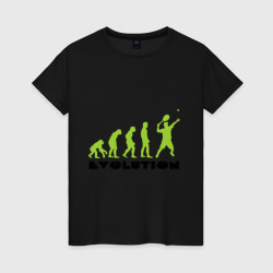 Женская футболка хлопок Tennis Evolution