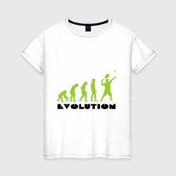 Женская футболка хлопок Tennis Evolution