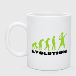 Кружка керамическая Tennis Evolution