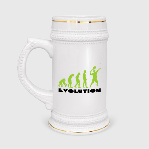 Кружка пивная Tennis Evolution