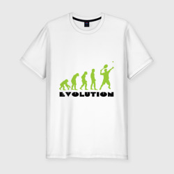 Мужская футболка хлопок Slim Tennis Evolution