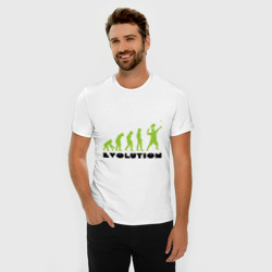 Мужская футболка хлопок Slim Tennis Evolution - фото 2