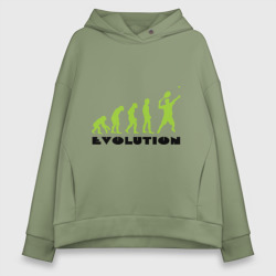 Женское худи Oversize хлопок Tennis Evolution