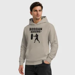 Мужская толстовка хлопок Russian Boxing Русский бокс - фото 2