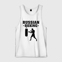 Мужская майка хлопок Russian Boxing Русский бокс