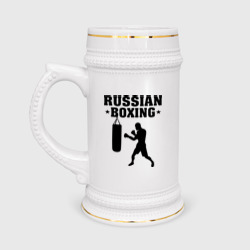 Кружка пивная Russian Boxing Русский бокс