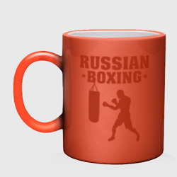 Кружка хамелеон Russian Boxing Русский бокс - фото 2