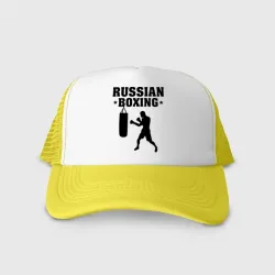 Кепка тракер с сеткой Russian Boxing Русский бокс