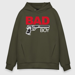 Мужское худи Oversize хлопок Bad boy плохой парень