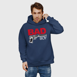 Мужское худи Oversize хлопок Bad boy плохой парень - фото 2